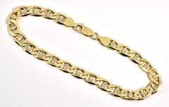 Sturdy Man's Anchor Link Bracelet