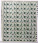 $ 83 Face Value In Mint Regular Issue 1-5 9 & 11 13 21 Cent US Sheets