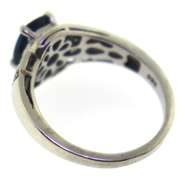 Sterling Silver Red Spinel Ring
