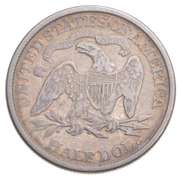 1874 Seated Liberty Half Dollar