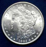 1885 UNC Morgan Dollar