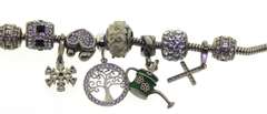 Sterling Silver Charm Bracelet