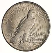 1934-S Peace Silver Dollar - Near Uncirculated