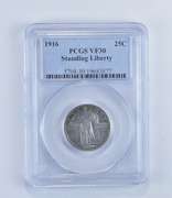 VF30 1916 Standing Liberty Quarter - Graded PCGS