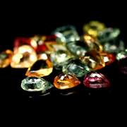 Heavy 7.23ct pure Songean Sapphire set