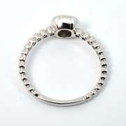 Feminine Diamond Ring in 14K White Gold