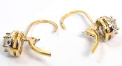 Dazzling Topaz Leverback Earrings in Vermeil