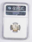 MS67 1960-D Roosevelt Dime - RAINBOW TONED - Graded NGC