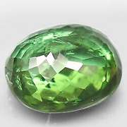 Huge! 16.51ct open color grass green Tourmaline