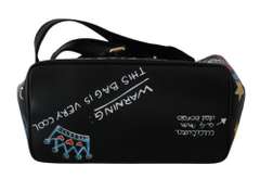 DOLCE & GABBANA  Black L’Amore E’Belleza Tote Borse Leather BEATRICE Bag