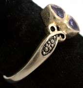 Vintage Sterling Silver Amethyst Ring