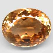 Brilliant! 14ct rich orange amber Imperial Topaz