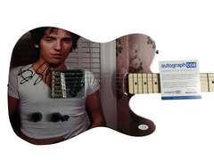 Bruce Springsteen Autographed Guitar
