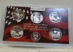 2003 Silver PROOF State Qtr Set no box