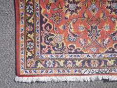 Authentic Wool/Silk Persian Kashan 2.2x4.0