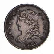 1835 Capped Bust Half Dime - Sharp