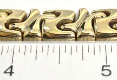 Chunky Link Necklace in 14KT Yellow Gold