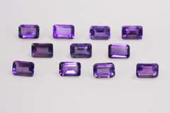 Bright Natural Amethyst - Lot of 11