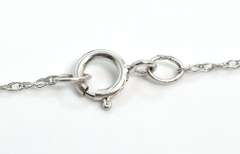 Glittering 0.20CTW Diamond Necklace in White Gold