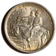 Utter Gem 1925 Stone Mountain Comm Half