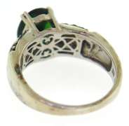 Sterling Silver Emerald Ring