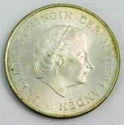 1964 Nederlanden 2 1/2 G. Silver Coin
