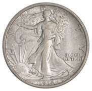 1916 Walking Liberty Half Dollar