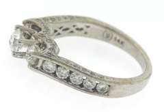 Handsome White Gold 1.50ctw Diamond Ring
