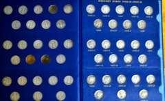 Mercury Dime set no Key dates,1916d,1921,1921d, 1942 over 1941.