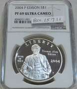 2004-P Edison Sil PRF Dol NGC PF69UC