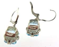 Sterling Silver Aquamarine Earrings