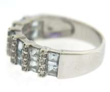 Sterling Silver Aquamarine Ring