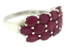 Sterling Silver Ruby Ring