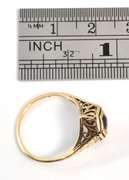 Sweet Vintage Filigree Amethyst Ring