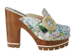DOLCE & GABBANA  Mules Ortensia Zoccolo Platform