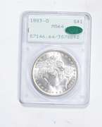 MS64 1883-O Morgan Silver Dollar - CAC - Graded PCGS
