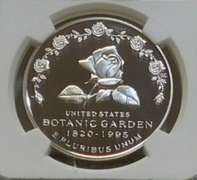 1997-P Botanic Sil PRF Dol NGC PF69UC