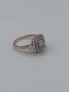 3.0 Carat Diamond Engagement Ring in 18kt Rose Gold