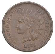1876 Indian Head Cent