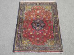 Semi Antique Persian Sarouk 3.5x4.7