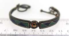 Sterling Silver Turquoise And Lapis Bracelet        Bracelet