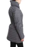 ROCCOBAROCCO  Gray Padded Down Jacket Padded Coat
