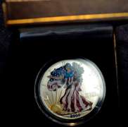 2000 Colorized Silver Eagle