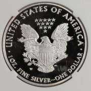 2010 W Proof NGC 70 Ultra Cameo Silver Eagle