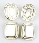 2 Pairs Vintage Ralph Lauren Sterling Earrings