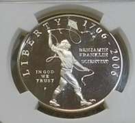 2006-P Franklin, Scientist Sil PRF Dol NGC PF69UC