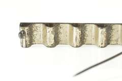 Sterling Silver Squared Golf Course Scene Golf Tee Holder Pin/Brooch