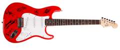 The Rolling Stones Signed Facsimile Fender Guitar Mick Jagger +5