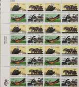 $116.24 Face Value In Mint 6 &15 Cent US Comm Sheets