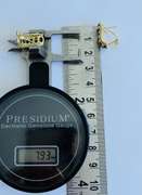 14kt Gold Sapphire & Diamond Earrings